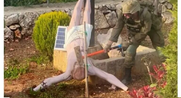 Exército de Israel confirma vandalismo contra estátua de Jesus no Líbano