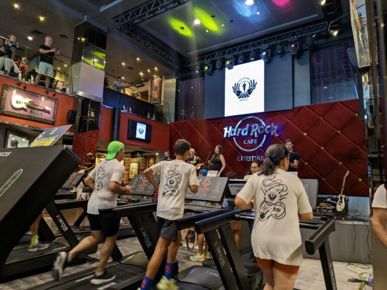 Curitiba promove corrida beneficente de 15 horas no Hard Rock Cafe