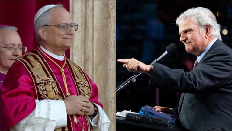 Franklin Graham rebate papa leão xiv sobre orações e guerras