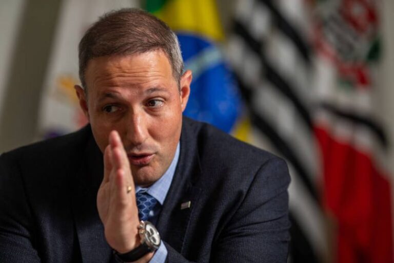 Guilherme Derrite lidera intenções de voto ao Senado em São Paulo 2026