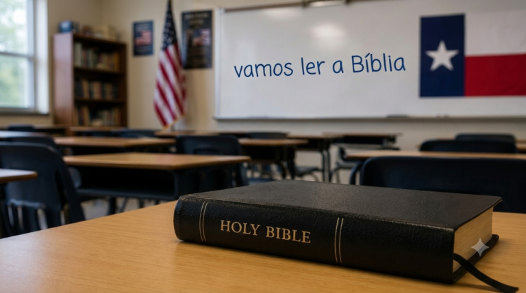 Texas implementa leitura obrigatória da Bíblia nas escolas a partir de 2030