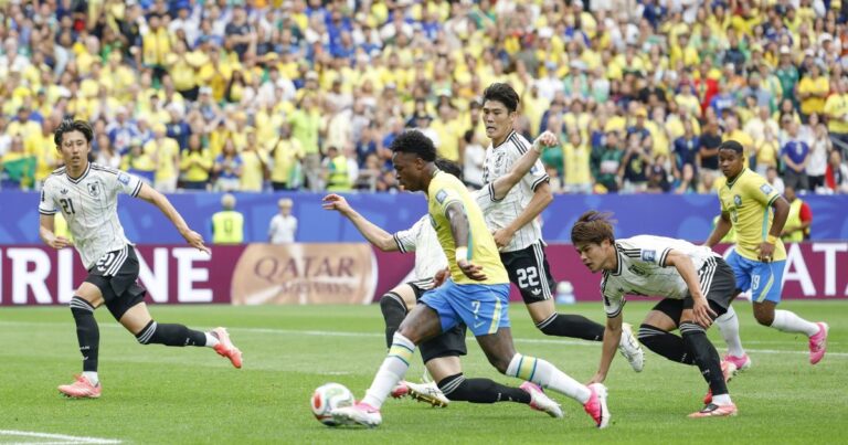 Vini Jr. comemora avanço do Brasil às oitavas mesmo sem marcar