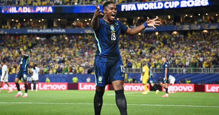 Endrick estreia na Copa com gol anulado na vitória sobre Haiti