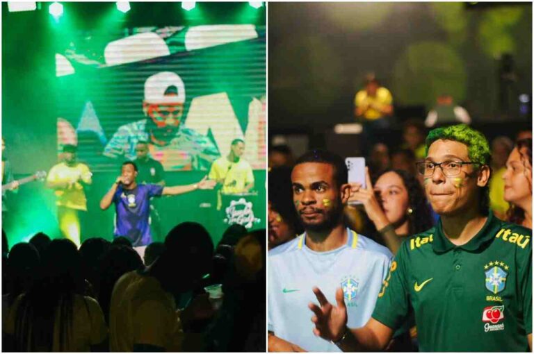 Futebol e pagode tomam conta de templo evangélico em Salvador