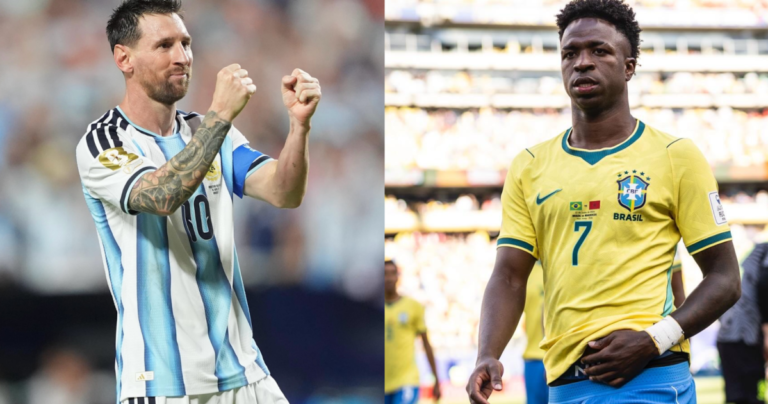 Messi lidera ranking ofensivo da Copa; Vini Jr. entra no top 10