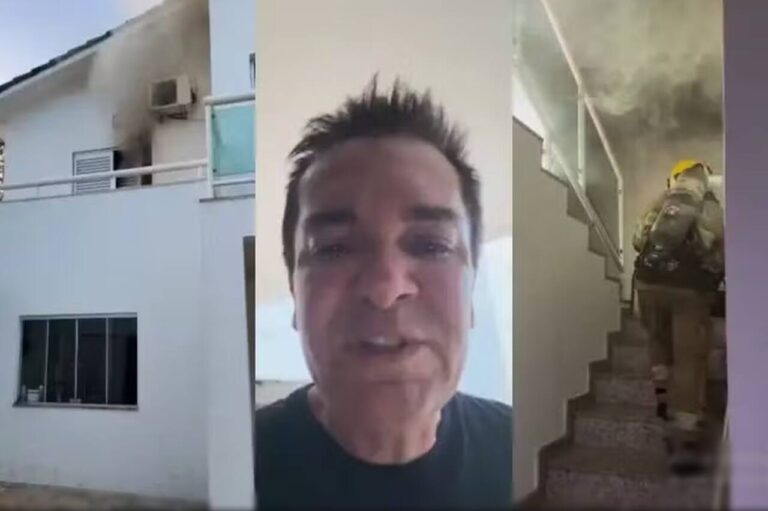 Incêndio destrói residência de cantor gospel em Minas Gerais