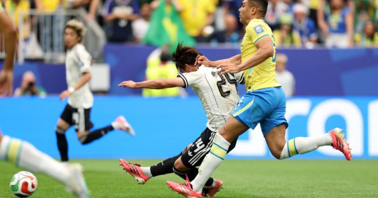 Kaishu Sano marca para o Japão e abre placar contra o Brasil