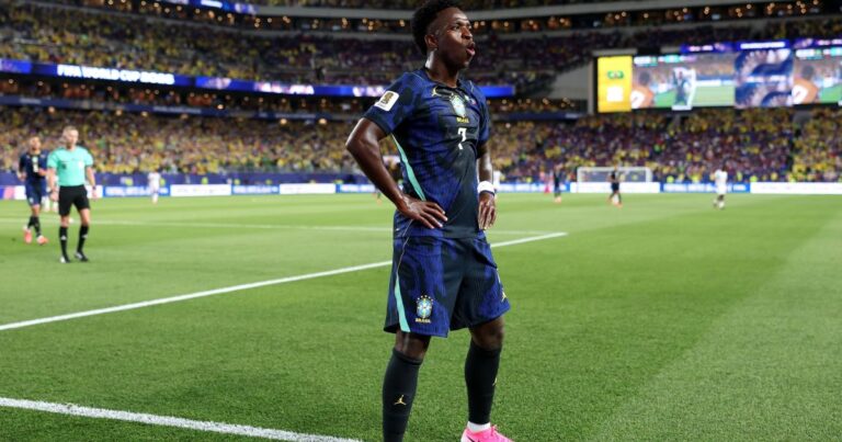 Vini Jr. amplia vantagem do Brasil com gol contra Haiti na Copa