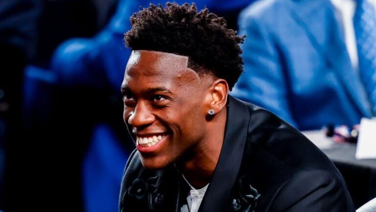 Wizards escolhe AJ Dybantsa na primeira do Draft da NBA