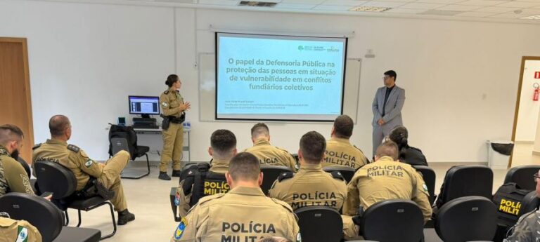 PMPR encerra treinamento em mediação de conflitos fundiários