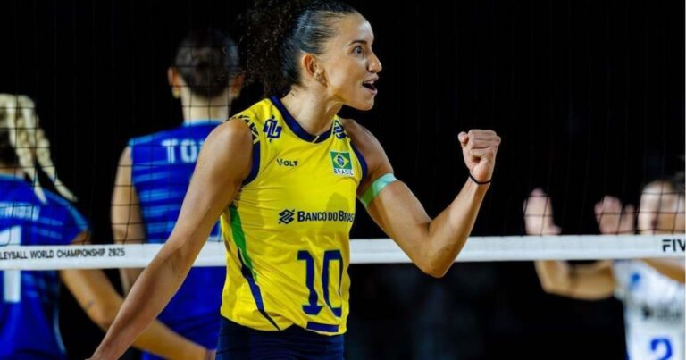 Gabi desfalca seleção brasileira na terceira semana da VNL