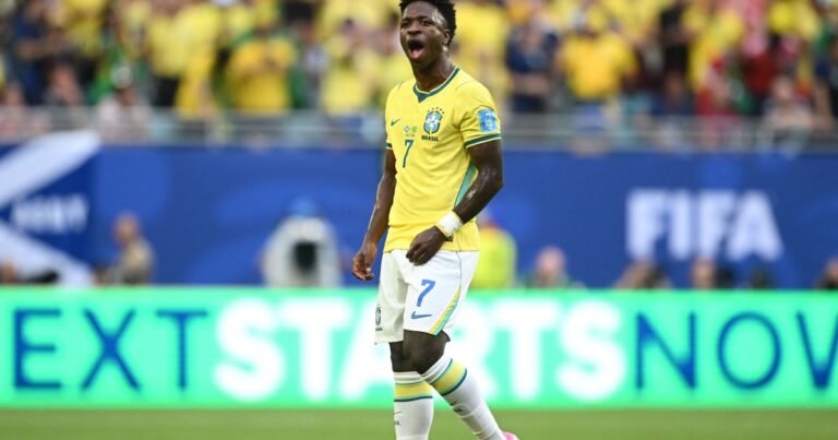 Vinicius Júnior lidera Brasil na fase de grupos