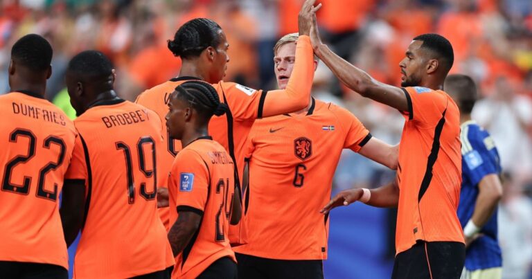 Holanda marca 14 jogos sem derrota e ultrapassa recorde histórico do Brasil