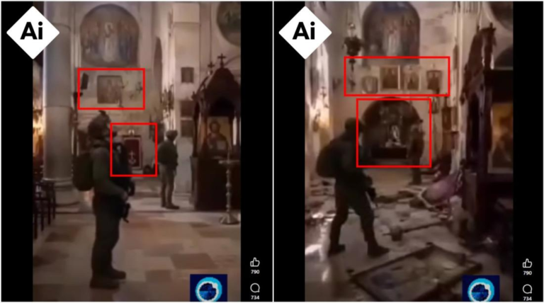 Vídeo de agressão em templo libanês é falso, confirma análise