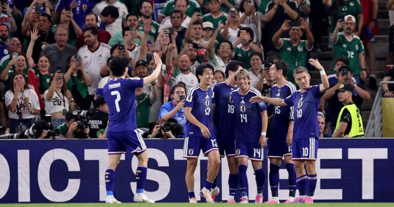 Seleção do Japão tem valor de mercado similar ao de Vinicius Jr