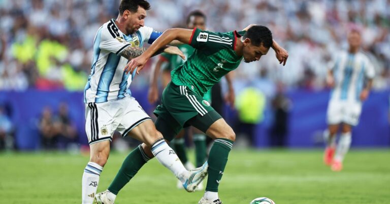 Argélia protesta contra arbitragem em derrota para Argentina