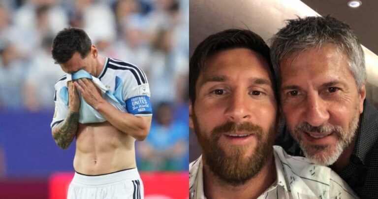 Messi recebe atualização sobre saúde do pai na Copa