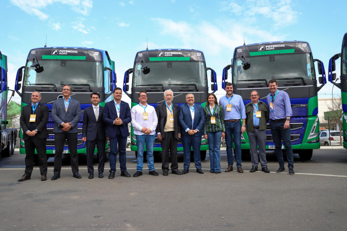 Grupo Potencial coloca 31 caminhões flex com biodiesel nas estradas