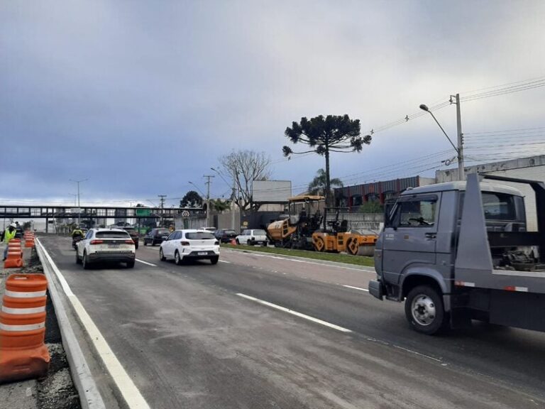 Linha Verde em Curitiba libera tráfego após avanço nas obras