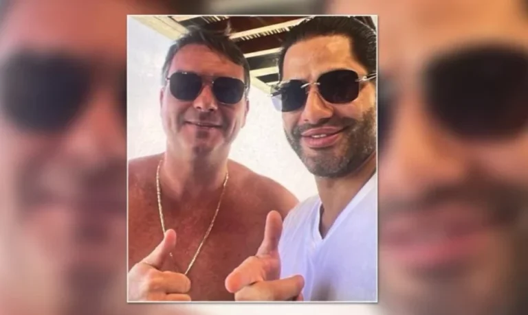 Flávio Bolsonaro se manifesta sobre polêmica foto com sicário