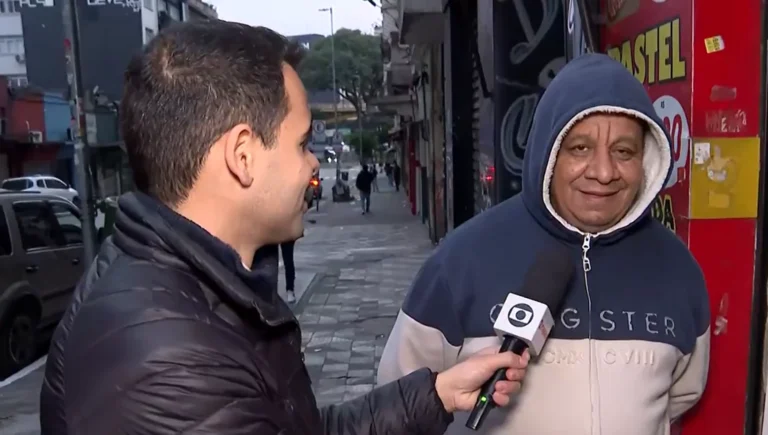 Entrevistado surpreende repórter ao culpar Lula em diálogo