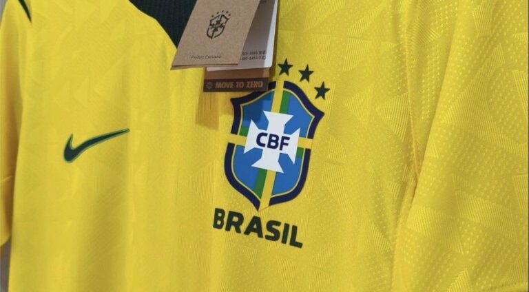 Camisa da seleção brasileira usa tecnologia contra o calor