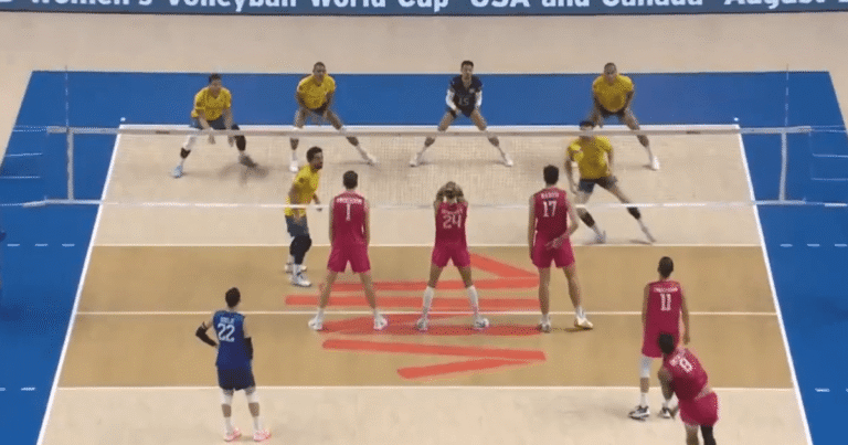 Brasil perde para EUA e fica fora da zona de classificação na VNL