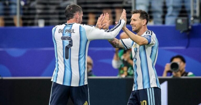 De Paul pede para curtir Messi enquanto ele está na seleção