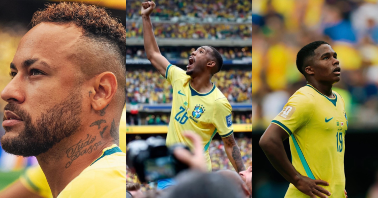 Neymar, Rayan e Endrick lideram menções após elimação do Brasil
