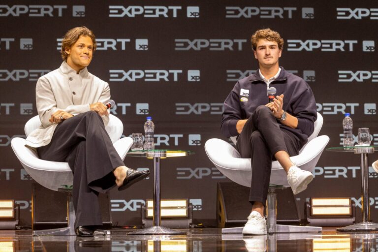 João Fonseca e Lucas Braathen dividem palco na Expert XP