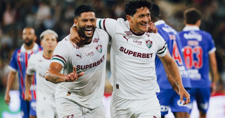 Hulk e Cano marcam em vitória do Fluminense sobre Bahia