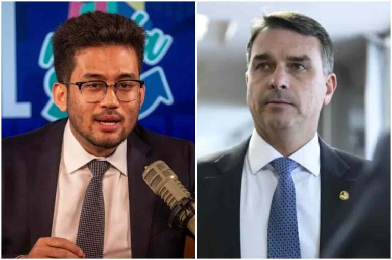 Kim Kataguiri alerta sobre vazamento de vídeo envolvendo Flávio Bolsonaro