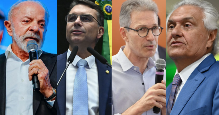 Pesquisa aponta empate técnico entre Lula, Zema e Caiado