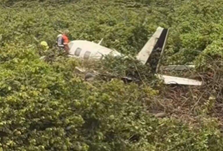 Cenipa divulga relatório preliminar de avião que caiu em SC