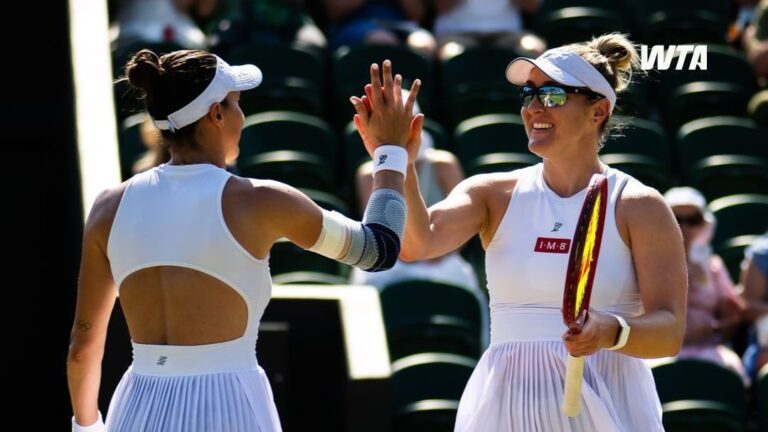 Luisa Stefani disputa final de duplas em Wimbledon