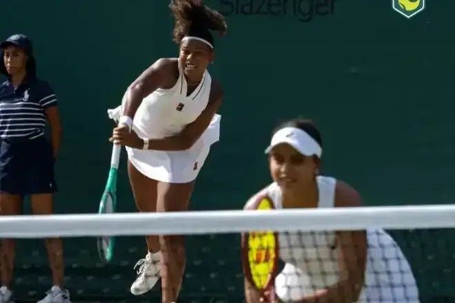 Brasileiras Nana e Victoria Barros chegam à final de Wimbledon