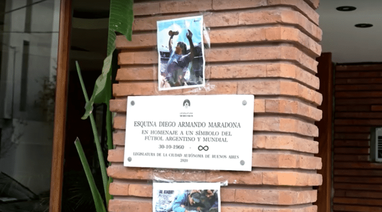 Casa de Maradona vira santuário antes de semifinal contra Inglaterra