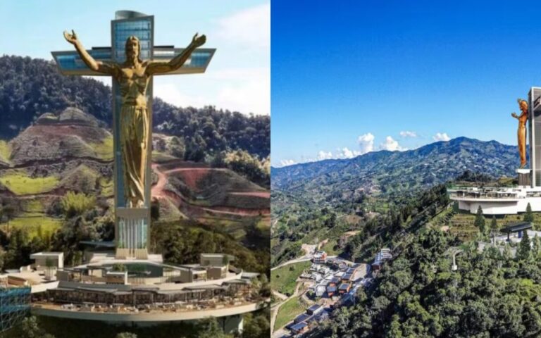 Colômbia constrói maior estátua de Jesus do mundo