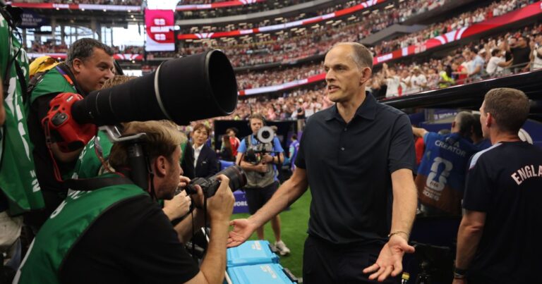 Tuchel leva Inglaterra a tragédia em Copa após convocação polêmica