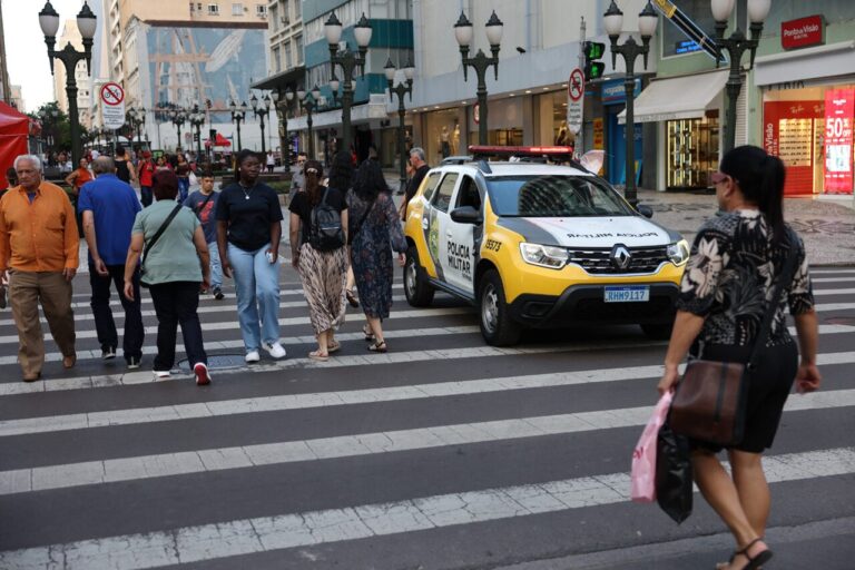 Guarda Municipal reforça segurança na região Central de Curitiba