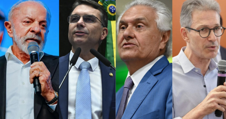 Pesquisa Poderdata aponta empate entre Lula, Zema e Caiado no segundo turno