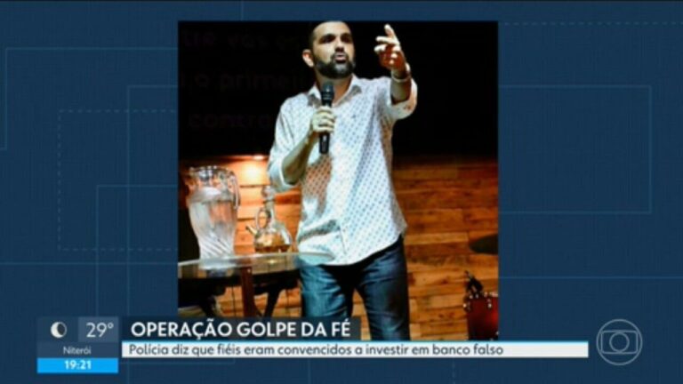 Polícia investiga pastor por prometer retornos de até 10% em esquema financeiro