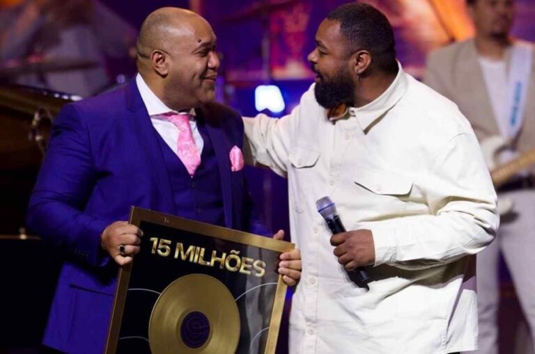 Gerson Rufino conquista disco de ouro com 15 milhões de reproduções