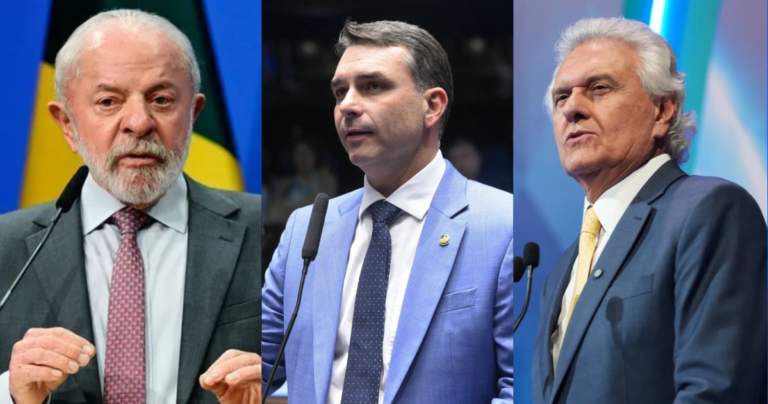 Pesquisa Nexus/BTG aponta empate técnico entre Lula, Flávio e Caiado