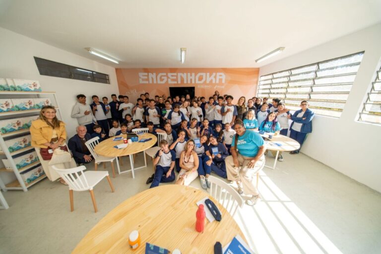 Estúdio Engenhoka inicia atividades com 60 estudantes em escola pública de Curitiba