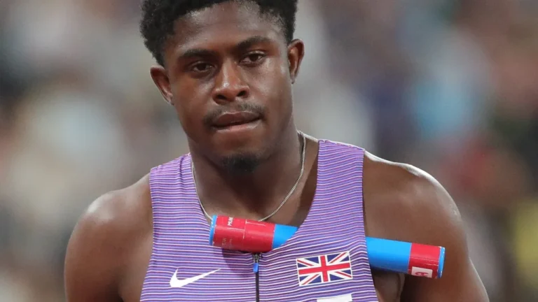 Jeremiah Azu conquista prata nos 100m do Europeu de atletismo em 2026