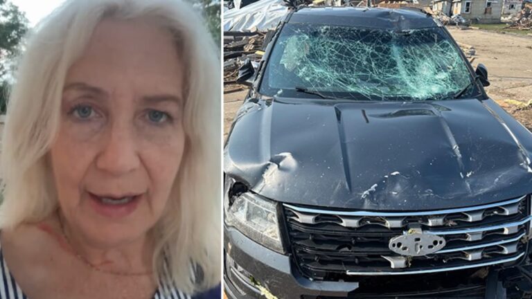 Mulher sobrevive a tornado EF3 nos EUA após orar dentro de carro