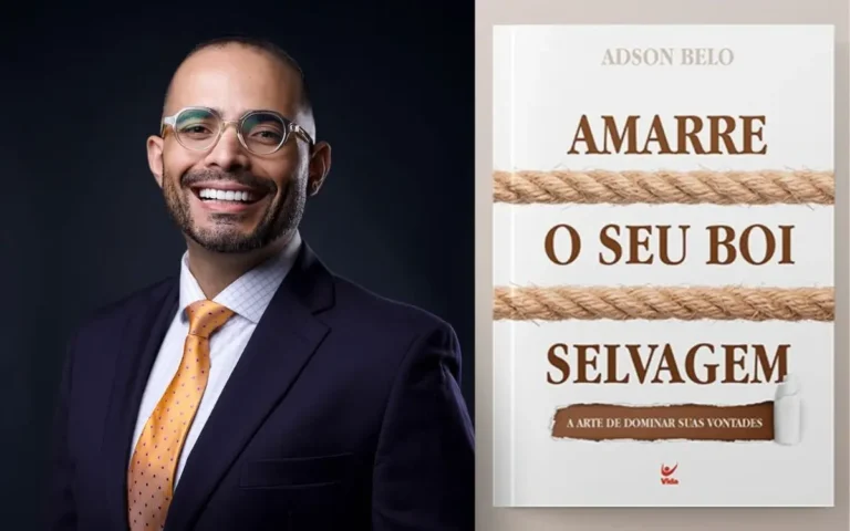 Adson Belo lança livro sobre controle emocional na Bienal de São Paulo