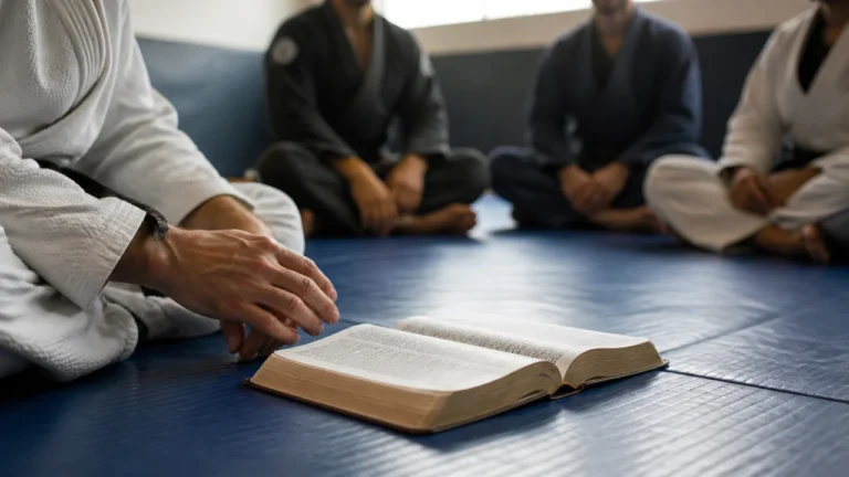 Homem cumpre pena na prisão e lidera aulas de jiu-jítsu e estudos bíblicos