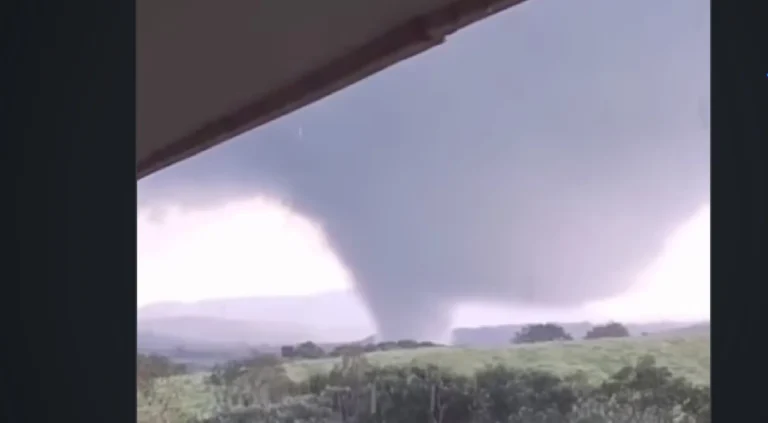 Simepar confirma tornado em Piraí do Sul no sábado